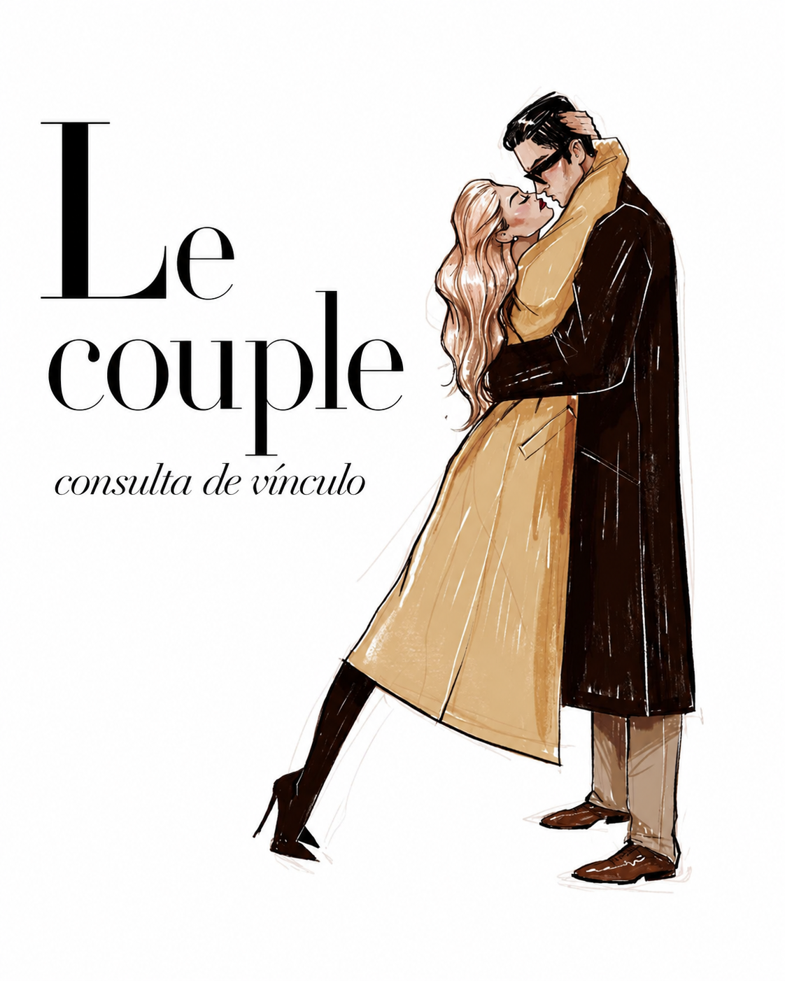 Le couple consulta de vínculo